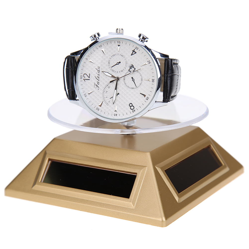thumbnail image 4 of Soporte Exhibición Solar ABS 10x10x4cm 360 Grados Soportes Pantalla Portable Porthip para Reloj, 4 of 9